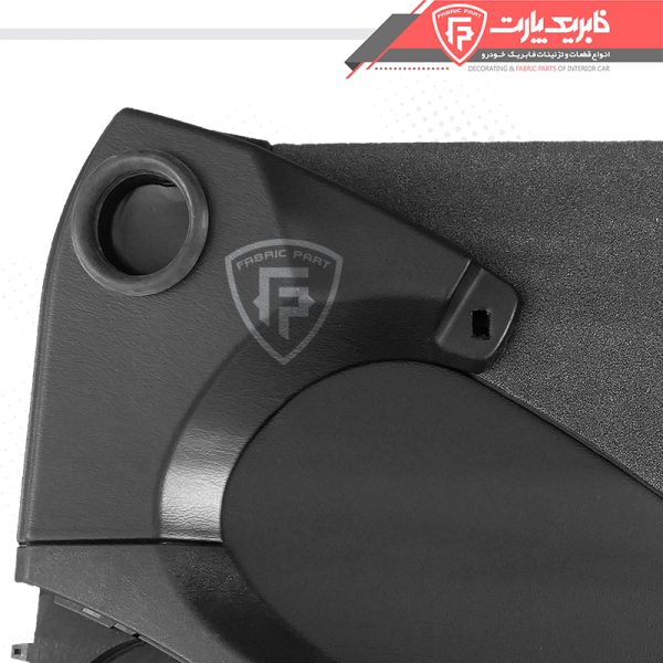 رودری پژو پارس قدیم مخمل طوسی جلو راست با لوازم - Image 2