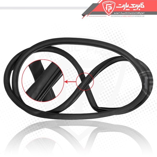 نوار دور درب پژو 206 عقب چپ - Image 2