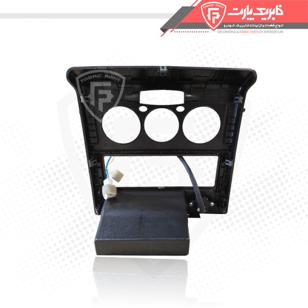 مجموعه قاب دور بخاری پراید X100 با خار و کلید AC - Image 2