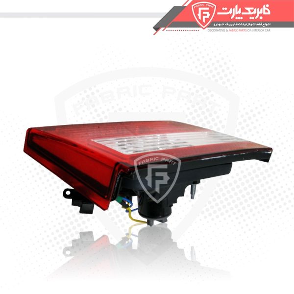 چراغ خطر عقب چپ روی درب صندوق سمند ال ایکس Lx - بدون لامپ - Image 3