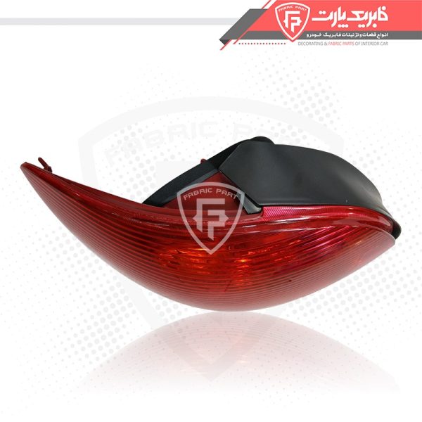 چراغ خطر عقب چپ پژو 206 HB با سوکت و لامپ - Image 2