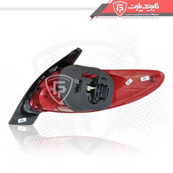 چراغ خطر عقب چپ پژو 206 SD ( صندوق دار ) با سوکت و لامپ - Image 3