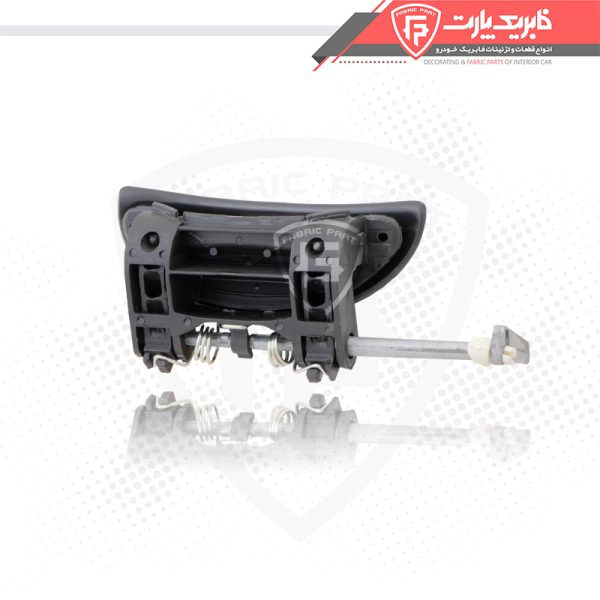 مجموعه دستگیره درب بازکن بیرونی پژو 206 جلو چپ - Image 2