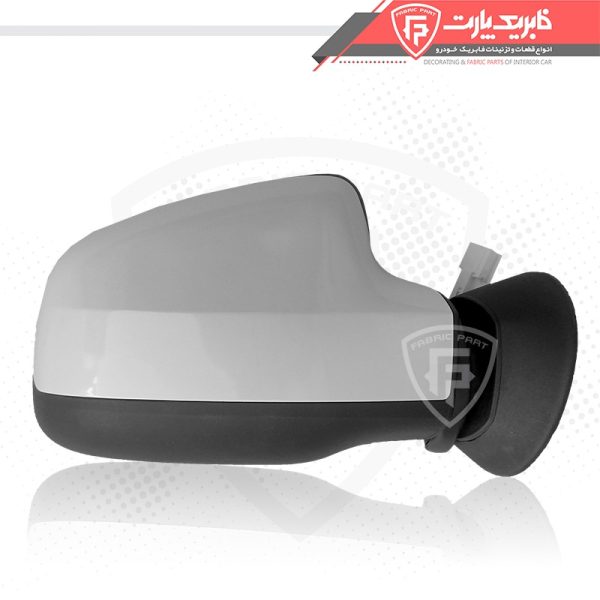 آینه رنو ساندرو برقی راست - با فلاپ رنگی سفید - Image 3