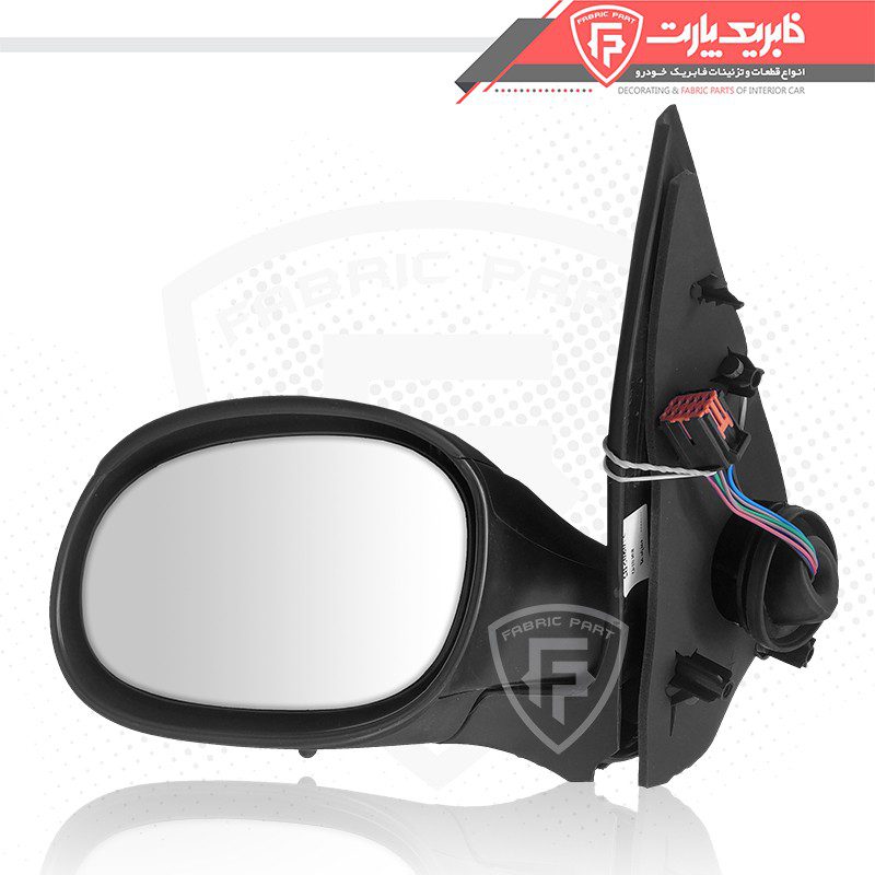 آیینه پژو 206 برقی چپ - با گرمکن و فلاپ