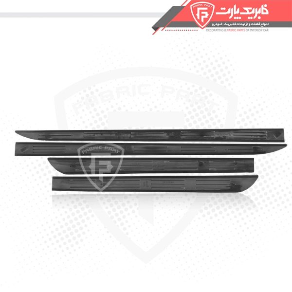 زه پلاستیکی روی درب سمند سورن سفید کامل - Image 3