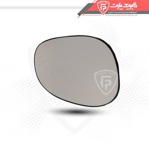 مجموعه شیشه و فریم آیینه پژو 206 بدون گرمکن چپ