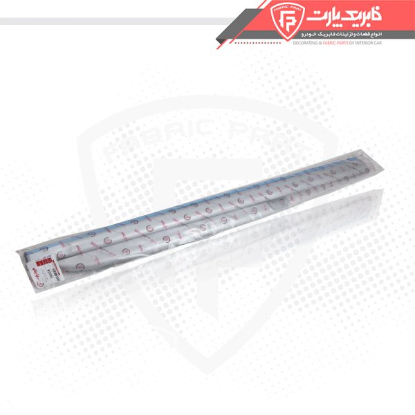 زه پلاستیکی روی درب پراید 132 کامل نقره ای - Image 3