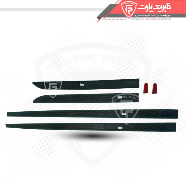 زه پلاستیکی روی درب پراید 132 کامل مشکی - Image 2