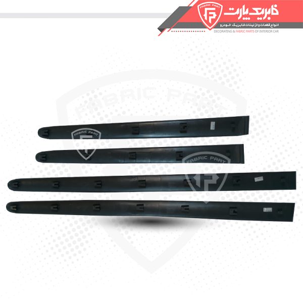 زه پلاستیکی روی درب پژو 207 کامل خاکستری - Image 2