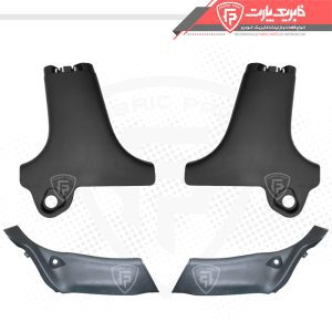 قاب ستون 4 تکه 206 پایین مشکی