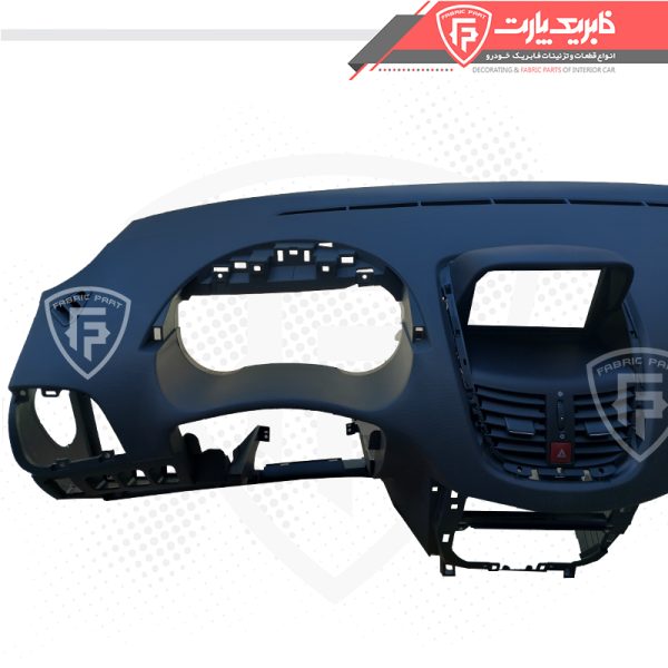 پوسته داشبورد 207 جدید خاکستری - همراه با کلید و فلاشر - Image 3