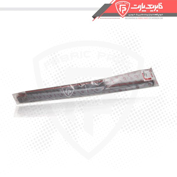 زه پلاستیکی روی درب پراید 132 کامل خاکستری - Image 3