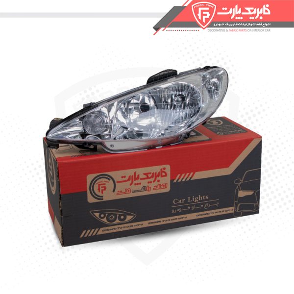 چراغ جلو پژو 206 کریستال A+ - دست کامل - Image 3