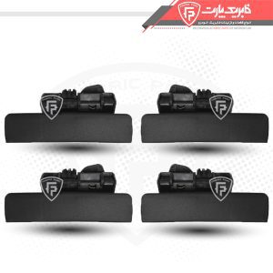 دستگیره درب بازکن بیرونی سمند سورن خاکستری دست کامل