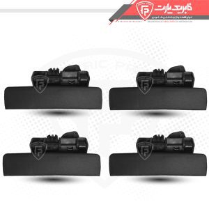 دست کامل دستگیره درب بازکن بیرونی سمند 