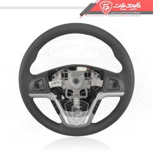 غربیلک فرمان کلید دار پژو 207 چرم دوز