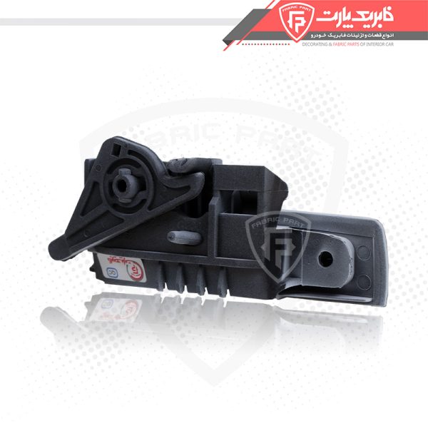 مجموعه دستگیره درب بازکن بیرونی پژو پارس چپ سفید - Image 3