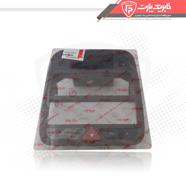 پنل وسط داشبورد سمند EF7 همراه با کلید و ساعت ( فاز 2 ) (پنل میانی) - Image 3