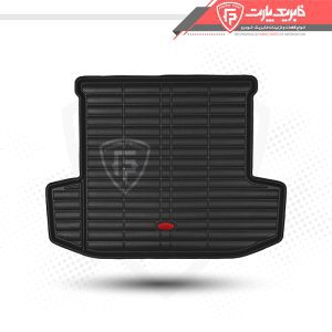 کفپوش سه بعدی صندوق برلیانس 230چرمی بابل کارپت مشکی