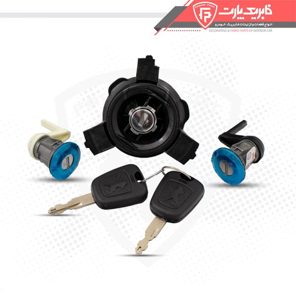 ست سوئیچ کامل 4 تیکه پژو 206 HB - Image 3