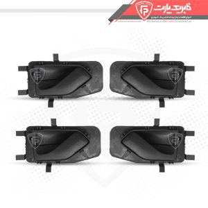 مجموعه دستگیره درب بازکن رودری پژو 405 قدیم مشکی