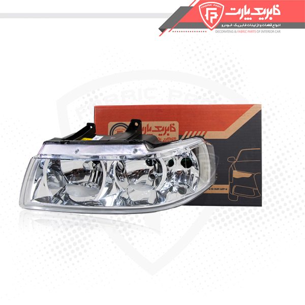 چراغ جلو چپ سمند LX کریستال A - Image 3