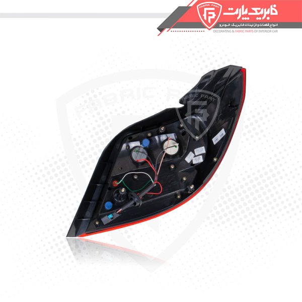 چراغ خطر عقب دنا پلاس کامل (با لامپ و LED) راست - Image 3