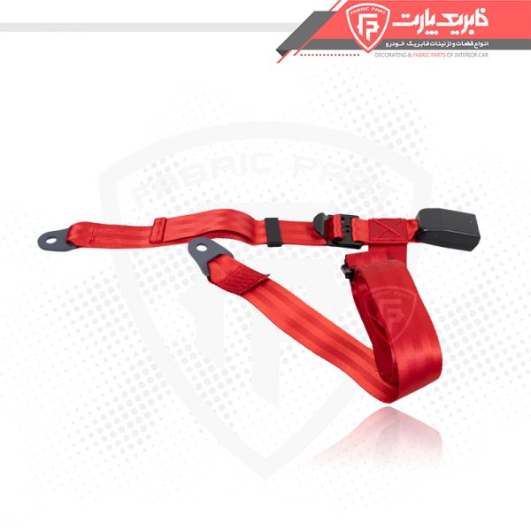 کمربند ایمنی پژو 206 قرمز (ست کامل) - Image 3