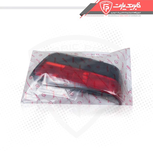 چراغ خطر عقب چپ پژو پارس ای ال ایکس -  ELX ( قرمز - دودی ) - Image 2