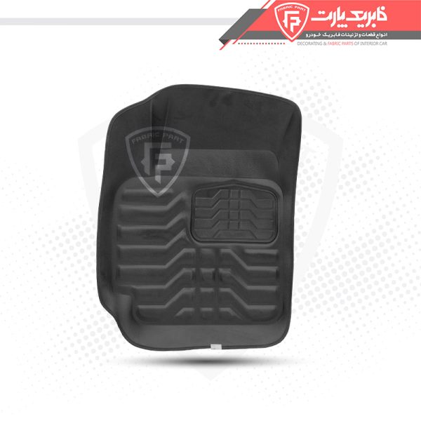 کفپوش سه بعدی پلاستیکی تیبا مشکی - Image 2