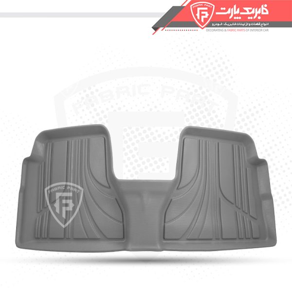 کفپوش سه بعدی پلاستیکی تیبا طوسی - Image 2