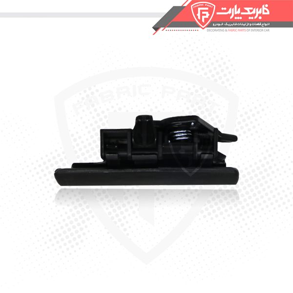 مجموعه دستگیره درب بازکن بیرونی پژو پارس چپ مشکی - Image 2