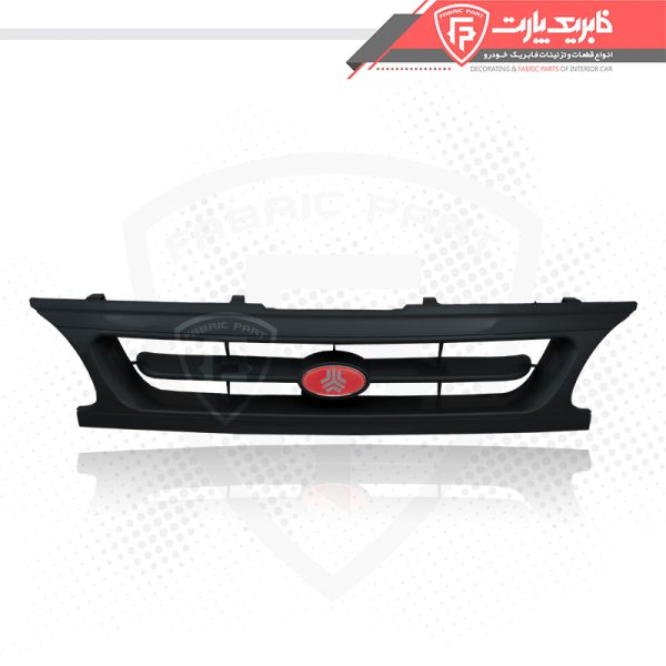 جلو پنجره پراید مشکی با آرم