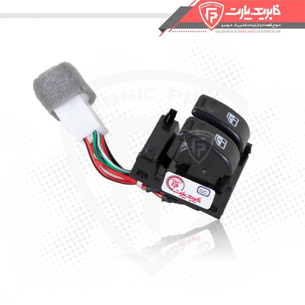 کلید شیشه بالابر ساینا و تیبا دوپل چپ