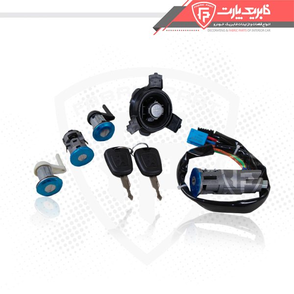 ست سوئیچ 5 تیکه پژو 206 صندوقدار