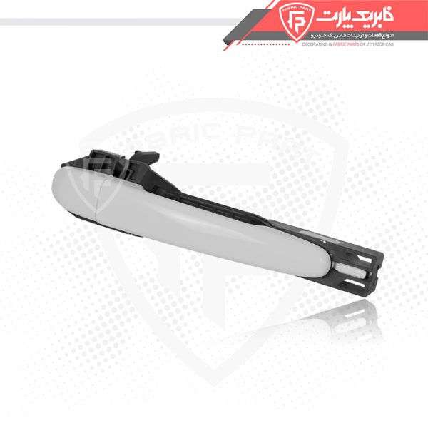 مجموعه دستگیره درب بازکن بیرونی دنا عقب چپ-خام (بابراکت) - Image 2