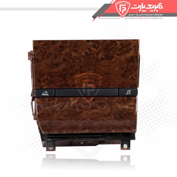 ست داشبورد پژو پارس قدیم براق (پنل وسط_ قاب رادیو_ دریچه های چپ و راست براق) - Image 2