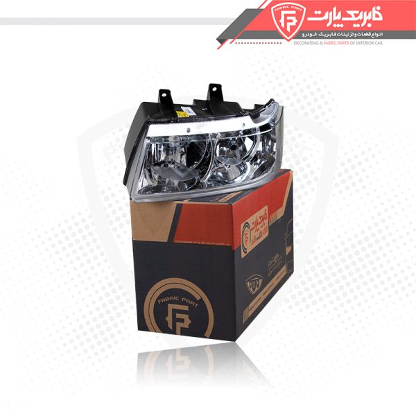 چراغ جلو چپ سمند LX کریستال A - Image 2