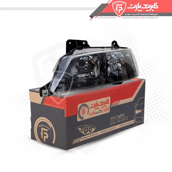 چراغ جلو چپ پژو پارس دودی +A