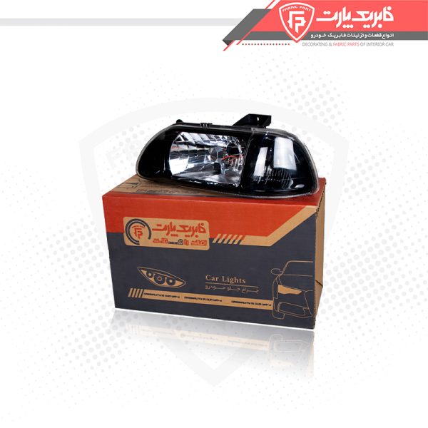 چراغ جلو پراید 131 و 151 چپ دودی +A